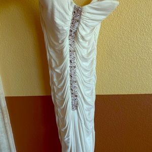 Sequence mini dress strapless